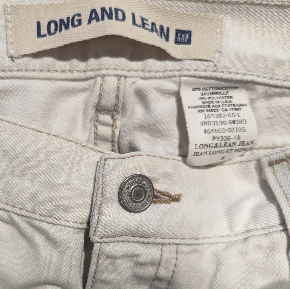 Gap circa 2005 Long and Lean Jeans